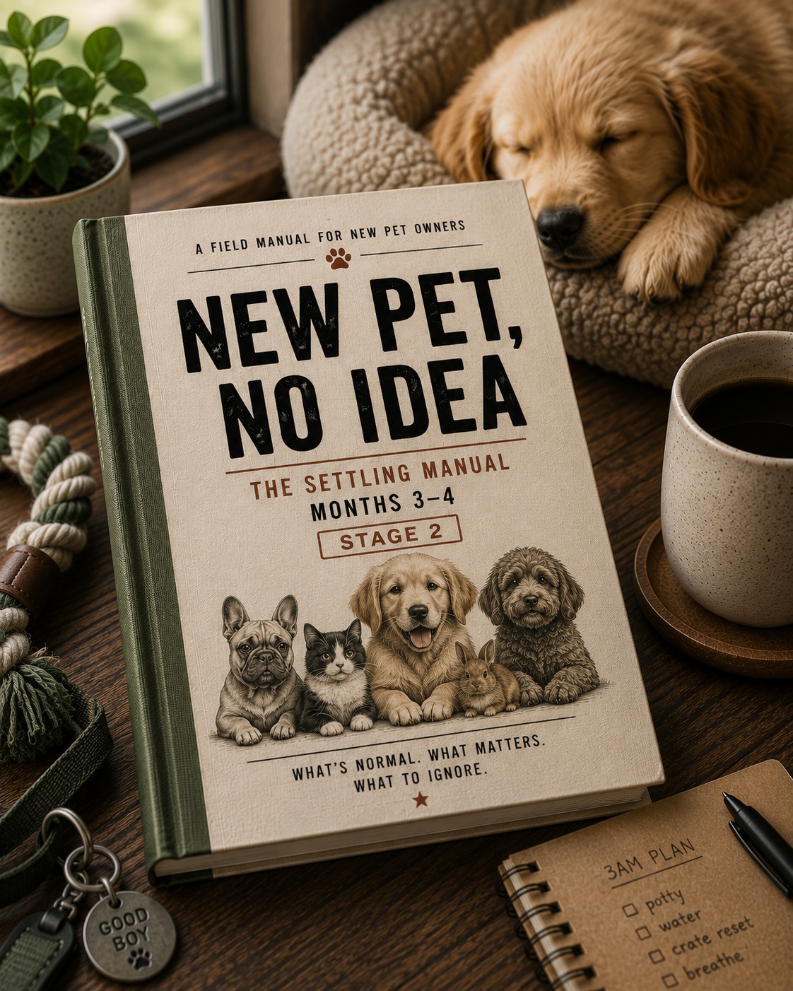 New Pet, No Idea — Stage 2 Settling Manual cover