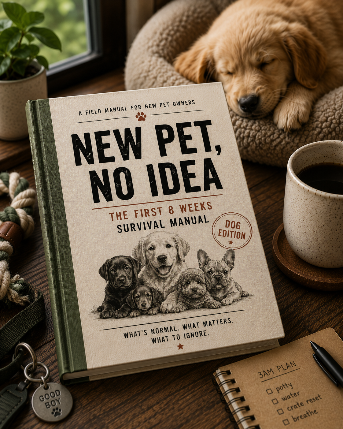 New Pet, No Idea — Dog Edition cover
